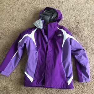 North face winter jacket